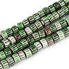 Handmade Millefiori Glass Beads Strands LAMP-T021-27A-05-1