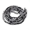 Baking Paint Transparent Glass Beads Strands DGLA-N011-4mm-10-2