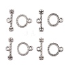 Tibetan Style Alloy Toggle Clasps LF1076Y-NF-1