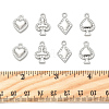 16Pcs 4 Styles Playing Card Theme Charm FIND-FS0003-82-5