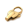 304 Stainless Steel Lobster Claw Clasps STAS-C148-03B-G-2
