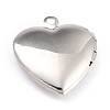 Non-Tarnish 316 Stainless Steel Locket Pendants STAS-L258-005A-P-2