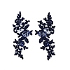 Leaves Polyester Embroidery Ornaments Accessories DIY-WH0281-11D-2