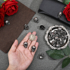 20Pcs Alloy Buttons BUTT-AR0001-39B-3
