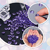 1000Pcs Acrylic Rhinestone Pointed Back Cabochons GACR-SP0001-01A-6