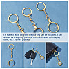 ARRICRAFT 6Pcs 3 Style Zinc Alloy Medallion or Coin Holder Keychain KEYC-AR0001-07-4