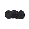 Black Zinc Alloy Brooches JEWB-O012-03B-2