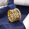 Iron Rhinestone Napkin Rings PW22060859289-1