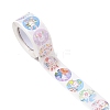 8 Patterns Easter Theme Self Adhesive Paper Sticker Rolls DIY-C060-03B-3