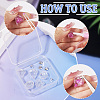 DIY Diamond Glass Bottles Pendants Making Kits DIY-TA0012-40B-4