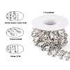 Cheriswelry Iron Crystal Rhinestone Cup Chain CH-CW0001-02-29