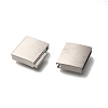 304 Stainless Steel Magnetic Clasps STAS-D382-06B-P-2