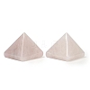 Natural Rose Quartz Orgonite Pyramid Display Decorations G-C186-08H-1