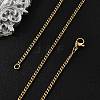 Ion Plating(IP) 304 Stainless Steel Necklace LS-STAS-J023-03G-4