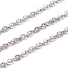 Tarnish Resistant 304 Stainless Steel Cable Chain STAS-I107-11P-1