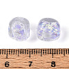 Handmade Foil Lampwork Beads Strands FOIL-T008-04E-4