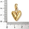 Heart 304 Stainless Steel Pendant Decorations STAS-G352-24G-3