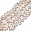 Natural Cultured Freshwater Pearl Beads Strands X1-PEAR-N014-04A-4