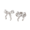304 Stainless Steel Earrings for Women STAS-S125-04P-1