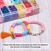 24 Colors Handmade Polymer Clay Beads CLAY-TA0001-05-13