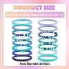 15Pcs Polymer Clay Bracelets BJEW-SW001594-2