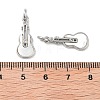 Brass Micro Pave Clear Cubic Zirconia Pendants KK-B102-21P-3