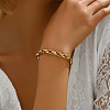 Stainless Steel Rope Chain Bracelets for Women QR6761-1