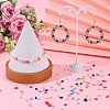 800Pcs 10 Styles 2-Hole Baking Paint Glass Seed Beads SEED-SC0001-44A-4