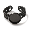 Curb Chains Shapes 304 Stainless Steel Ring Components STAS-P454-04B-B-2