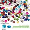  180Pcs 18 Colors Glass Charms RGLA-NB0001-05-2