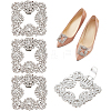 Alloy with Rhinestone Shoe Decorations FIND-WH0126-172P-1