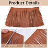 3M PU Leather Fringe Trim DIY-HS0002-30C-4