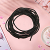 5M Round Braided Cowhide Letter Cord WL-GF0001-34A-03-6