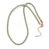 3.5MM Round Nylon Cotton Cord Necklace Making NJEW-C106-03RG-2