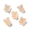 UV Plating Rainbow Iridescent Acrylic Beads LS-PACR-M002-01G-1
