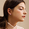 12Pcs 304 Stainless Steel Cuff Earrings EJEW-HS0001-28RC-6