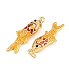 Brass Enamel Pendants KK-CBA3297-05A-G02-2