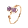 Natural & Synthetic Gemstone Finger Rings RJEW-JR00945-01-4
