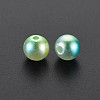 ABS Plastic Imitation Pearl Beads LS-OACR-T003-46-3
