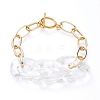 Chain Bracelets BJEW-JB05164-01-1