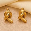 304 Stainless Steel Stud Earrings EJEW-L317-01G-01-1
