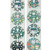 Cartoon Patterns Paper Gift Sticker Rolls DIY-R083-03D-1