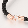 Nylon Cord Bracelet Making MAK-S058-01RG-3