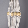 Cotton Rope Hanging Planters AJEW-WH0112-07-2