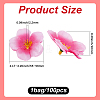 100Pcs Cloth Artificial Flower Head AJEW-GF0013-17B-2