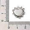 304 Stainless Steel Pendant Cabochon Settings STAS-H225-08P-3