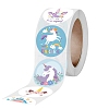 Cartoon Horse Paper Gift Tag Stickers PW-WG20982-02-2