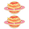 Space Planet Alloy Enamel Cabochons AL-CBA1A6F-07KCG-I-1