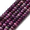 Natural Map Stone/Picasso Stone/Picasso Jasper Beads Strands G-A280-A12-01-2
