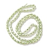Electroplate Beads Strands X-EGLA-H104-02B-2